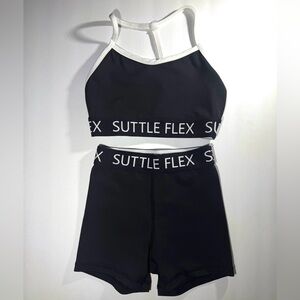 Black and White Athletic Set